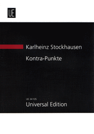 Kontra-Punkte Sheet Music by Karlheinz Stockhausen