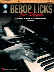 Bebop Licks for Piano Sheet Music by Les Wise