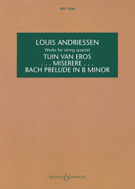 Works for String Quartet Sheet Music by Louis Andriessen