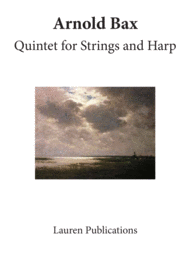 Quintet for strings and harp Sheet Music by Bax