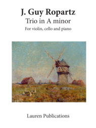 Trio in A minor Sheet Music by J. Guy Ropartz