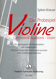 Das Probespiel - Violine (dt./ engl.) Sheet Music by Sylvio Krause