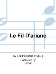 Le Fil D'Ariane Sheet Music by Eric Penicaud