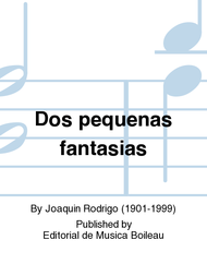 Dos pequenas fantasias Sheet Music by Joaquin Rodrigo