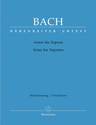 The Aria Book. Soprano for Soprano Sheet Music by Johann Sebastian Bach