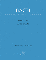 Arias for Alto Sheet Music by Johann Sebastian Bach