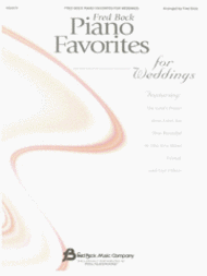 Fred Bock Piano Favorites for Weddings Sheet Music by Various
