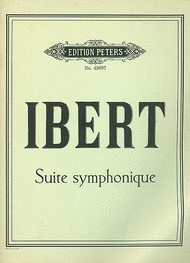 Suite Symphonique Paris Sheet Music by Jacques-Francois Ibert