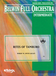 Rites of Tamburo Sheet Music by Robert W. Smith