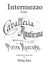 Intermezzo from Cavalleria Rusticana Sheet Music by Pietro Mascagni