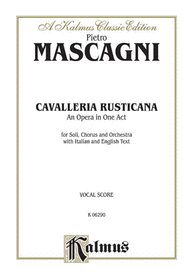 Cavalleria Rusticana Sheet Music by Pietro Mascagni