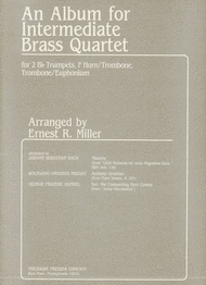 An Album For Intermediate Brass Quartet Sheet Music by Wolfgang Amadeus Mozart