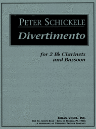Divertimento Sheet Music by Peter Schickele