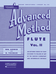 Rubank Advanced Method - Volume 2 (Flute) Sheet Music by Wm Gower