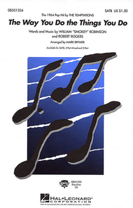 The Way You Do the Things You Do - ShowTrax CD Sheet Music by The Temptations