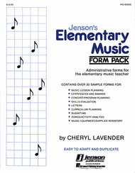 Elementary Music Form Pack (Resource) Sheet Music by Cheryl Lavender
