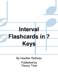 Interval Flashcards in 7 Keys Sheet Music by Heather Rathnau