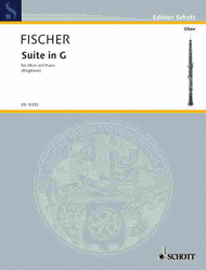 Suite in G major Sheet Music by Johann Fischer