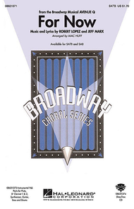 For Now - ShowTrax CD Sheet Music by Jeff Marx