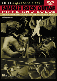 Famous Rock Guitar Riffs and Solos Sheet Music by Tom Kolb