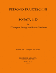 Sonata in D Sheet Music by Petronio Franceschini