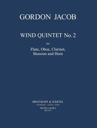 Wind Quintet No. 2 Sheet Music by Gordon Jacob