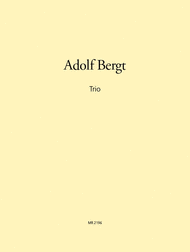 Trio Sheet Music by Adolf Bergt
