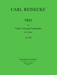String Trio in C minor Op. 249 Sheet Music by Carl Reinecke