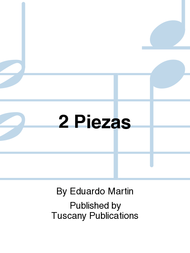 2 Piezas Sheet Music by Eduardo Martin