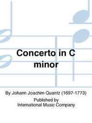 Concerto in C minor Sheet Music by Johann Joachim Quantz