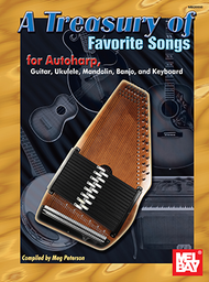 A Treasury of Favorite Songs for Autoharp Sheet Music by Meg Peterson