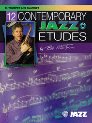 12 Contemporary Jazz Etudes Sheet Music by Bob Mintzer