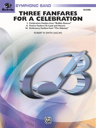 Three Fanfares for a Celebration Sheet Music by Robert W. Smith