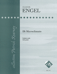 24 Microclimats Sheet Music by Claude Engel
