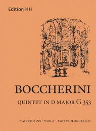 Quintet in D major [G353] Sheet Music by Luigi Boccherini