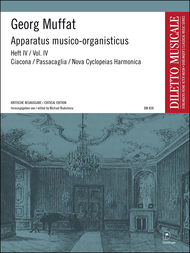 Apparatus musico-organisticus Band 4 Sheet Music by George Muffat