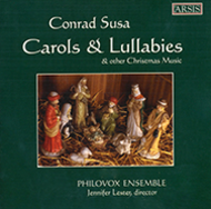 Carols and Lullabies Music for Christmas by Conrad Susa and Five American Carols Sheet Music by Conrad Susa