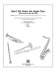 Don't Sit Under the Apple Tree Sheet Music by Lew Brown