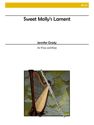 Sweet Molly's Lament for Flute and Harp Sheet Music by Grady