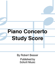 Piano Concerto Sheet Music by Robert Beaser