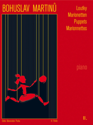 Marionetten II Sheet Music by Bohuslav Martinu