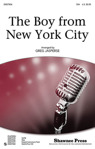 The Boy from New York City Sheet Music by The Manhattan Transfer