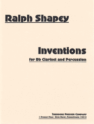 Inventions Sheet Music by Ralph Shapey