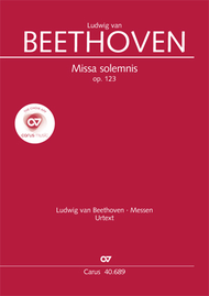 Missa solemnis Sheet Music by Ludwig van Beethoven
