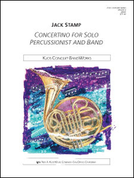 Concertino for Solo Percussionist and Band Sheet Music by Jack Stamp