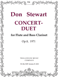 Concert-Duet Sheet Music by Don Stewart