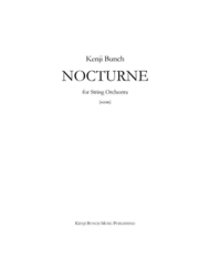 Nocturne (score and parts) Sheet Music by Kenji Bunch