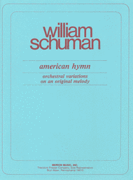 American Hymn Sheet Music by William Schuman