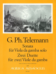 Solo / 2 Duets Sheet Music by Georg Philipp Telemann