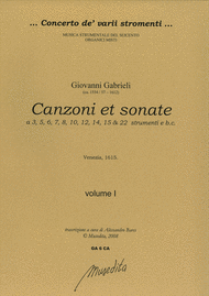 Canzoni et sonate (Venezia